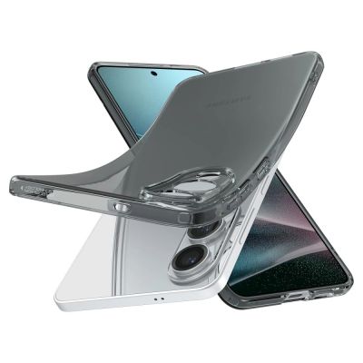 7. Spigen Liquid Crystal Case für Samsung Galaxy S25 Edge - Halbtransparent
