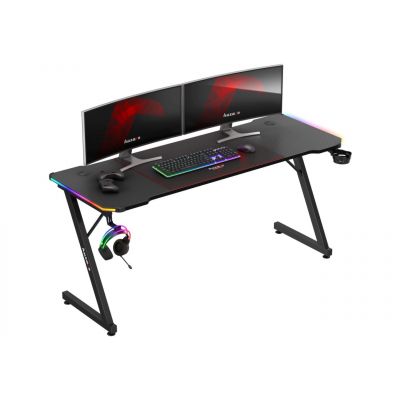 6. Huzaro Hero 4.8 RGB Gaming-Schreibtisch