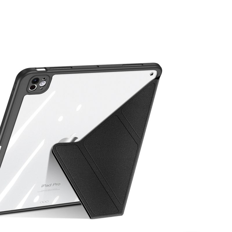 6. Dux Ducis Magi Hülle für iPad Pro 11" (2024/2025) mit Ständer - Schwarz