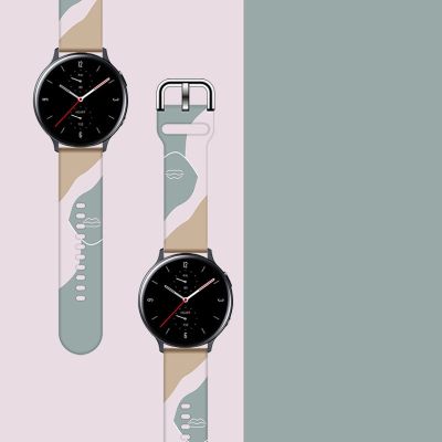 3. Strap Moro für Samsung Galaxy Watch 45 / 46 / 47 mm Silikonarmband Uhrenarmband - Muster 17