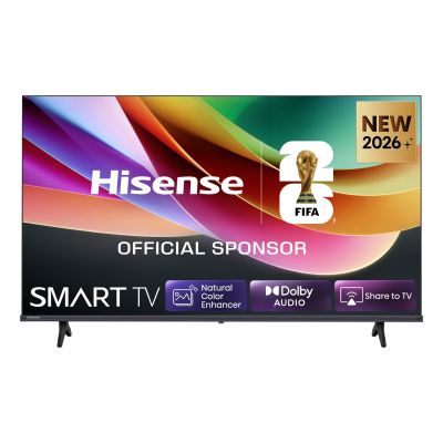 Hisense 40A4S 101,6 cm (40") Full HD Smart TV Wi-Fi Schwarz 200 cd/m²