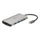 6. D-Link DUB-M810 Kabelgebundene Dockingstation USB 3.2 Gen 1 (3.1 Gen 1) Typ-C Aluminium