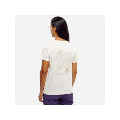 4. MILLET Cimaï Collab Ts Ss W Damen-T-Shirt beige