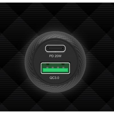 4. UNITEK Kfz-Ladegerät 38W, USB-A USB-C, QC3.0, P1400A