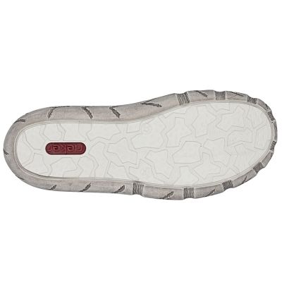 5. Damen-Lederschuhe mit Lochmuster, beige, Rieker L0355-61