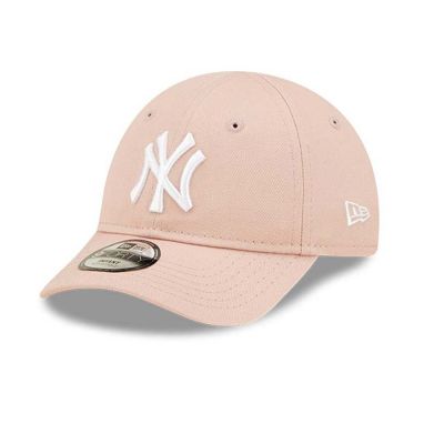 New Era 9FORTY MLB NY New York Yankees Infant League Essential Pink Kinder-Baseballkappe - 60298884