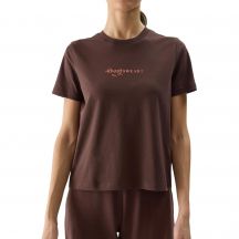 Damen T-Shirt 4F F1354 dunkelbraun 4FWSS24TTSHF1354 80S