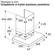 BOSCH DWB63BC60 Dunstabzugshaube