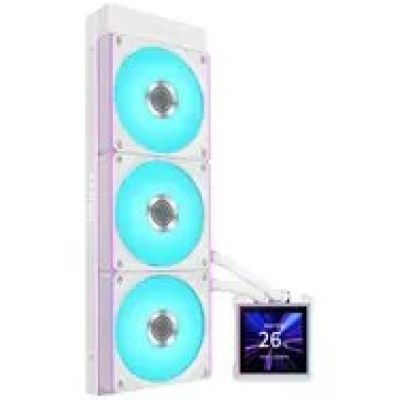 6. Lian Li HydroShift II LCD-S 360 CL Prozessor-Flüssigkeitskühlungs-Kit 12cm Weiß 1 Stück.