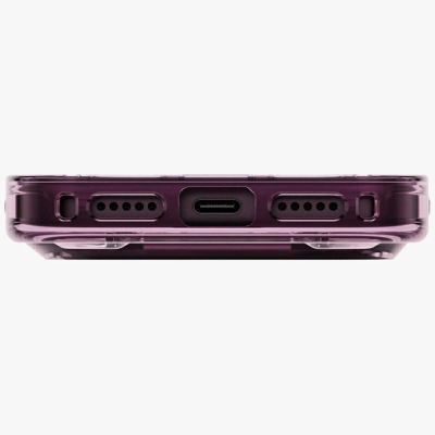 5. Uniq Heldro Air Magclick Ladehülle für iPhone 18 Pro Max / 17 Pro Max – bordeauxrot