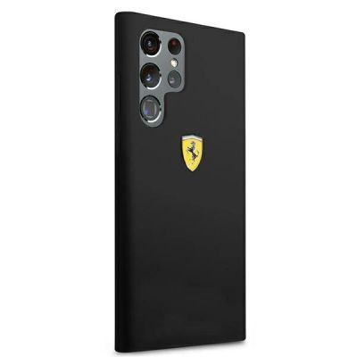 4. Ferrari FESIHCS22LBK S22 Ultra S908 schwarz/schwarz Hardcase On Track Silicone