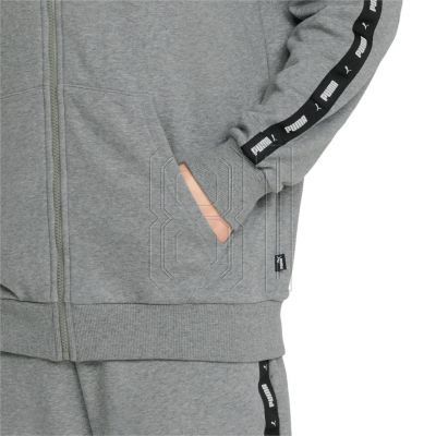 8. Puma ESS+ Tape Full-Zip Hoodie TR M 848768 03
