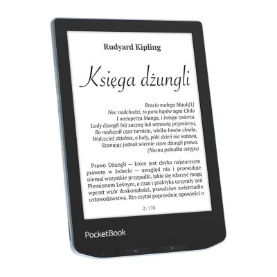 4. PocketBook Verse 629 6" 8GB Wi-Fi Hellblauer E-Book-Reader