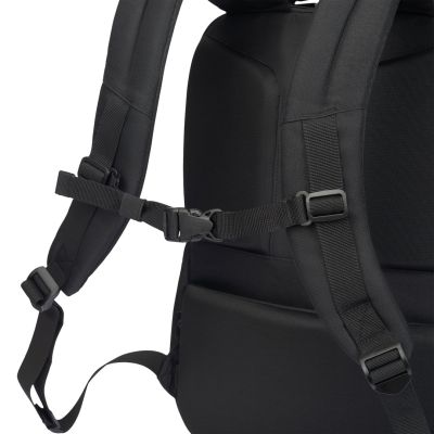 7. DICOTA D32116-RPET Rucksack, Wanderrucksack, Schwarz, Polyester, Recyceltes Polyethylenterephthalat (rPET)