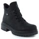 9. Damen-Lederboots im Worker-Stil mit Gummizug, Schwarz, Rieker Y3163-00