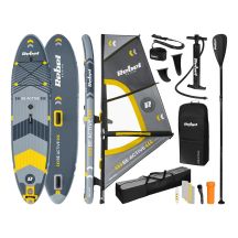 REBEL ACTIVE SUP-Board, Windsurfbrett, aufblasbar, Set, 305x76x15