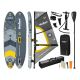 REBEL ACTIVE SUP-Board, Windsurfbrett, aufblasbar, Set, 305x76x15