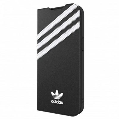 6. Adidas OR Booklet Case PU für iPhone 13 Pro / iPhone 13 - Schwarz und Weiß
