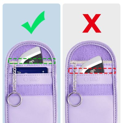 3. Tech-Protect KLR100 RFID-blockierendes Autoschlüsseletui – Lila