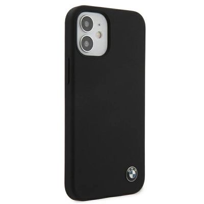 4. BMW Silikon Signature Case für iPhone 12 mini - Schwarz