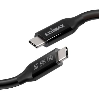 3. Edimax UC4-010TB V2 USB4/Thunderbolt3-Kabel, 1 Meter