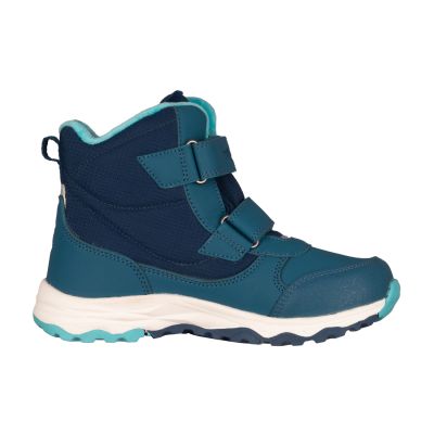 3. Trollkids Kinder Hafjell Winterstiefel wasserdichte Schneestiefel mit Klettverschluss blau (264-102)