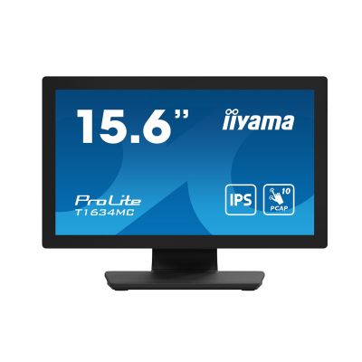 21. iiyama ProLite T1634MC-B1S Computermonitor 39,6 cm (15,6 Zoll) 1920 x 1080 Pixel Full HD LED-Touchscreen Schwarz