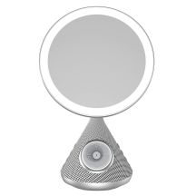 Haartrockner-Set mit Kosmetikspiegel und kabelloser Ladefunktion