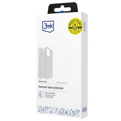 8. 3mk Silikonhülle für iPhone 16 Pro Max – Marineblau