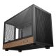 2. DeepCool CH260 WOOD Micro Tower Schwarz, Holz