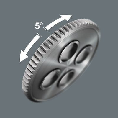4. Safe-Torque A 1 1/4" Drehmomentschlüssel, 2-12 Nm, 10 Stück