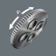 4. Safe-Torque A 1 1/4" Drehmomentschlüssel, 2-12 Nm, 10 Stück