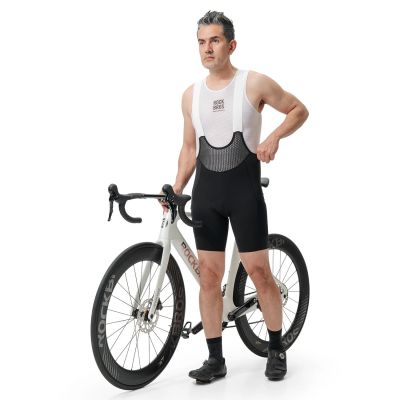5. Rockbros TLDK001-1 ROAD TO SKY Herren-Radhose mit Polster, Größe L – Schwarz
