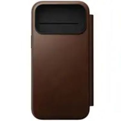 9. Nomad Moderne Leder-Folio-Handyhülle 17,5 cm (6,9") Braun