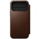 9. Nomad Moderne Leder-Folio-Handyhülle 17,5 cm (6,9") Braun