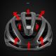 7. Rockbros HC-58BK-M Fahrradhelm 55-58 cm - Schwarz und Grau