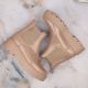 4. Big Star W INT1918B beige Lackleder Plateaustiefel
