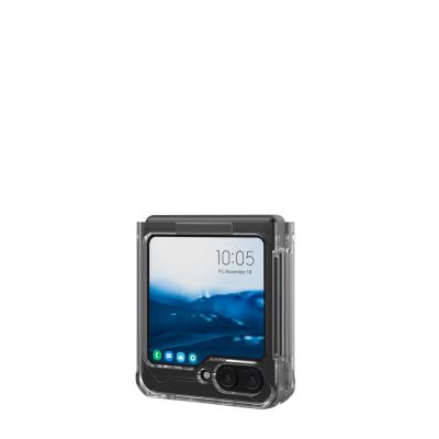 5. UAG Urban Armor Gear Plyo Hülle | Samsung Galaxy Z Flip5 | Eis (transparent)