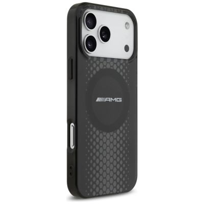 4. AMG Double Layer Transparent Graphics MagSafe Case für iPhone 17 Pro Max – Schwarz