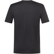 Herren-T-Shirt SUPER.NATURAL M WOOD CRAFTI TEE, schwarz