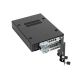 8. We-Ra. IcyDock mit Platz für 2 Laufwerke: 2 x 6,3 cm SATA I-III/SAS HDD & SSD in Farbe, 1 x 3,5" Metall