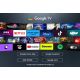 38. TCL 55V6C DLED 55'' 4K Ultra HD Google TV Dolby Atmos DVB-T2 Metallic-Fernseher