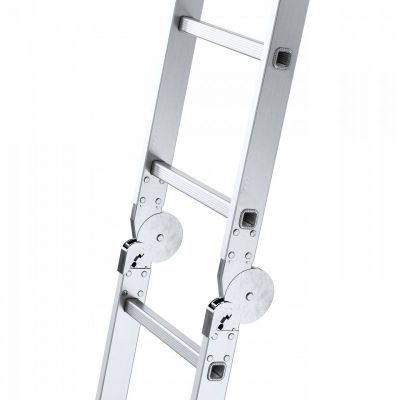 5. AWTOOLS Multifunktionale Aluminiumleiter 4x3