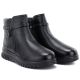 4. Bequeme Damen-Ankle-Boots mit Keilabsatz, schwarz, Potocki PT16397