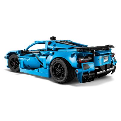 6. LEG 42217 Technic - Blauer Chevrolet Corvette Stingray
