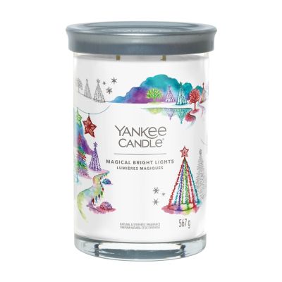Yankee Candle Magical Bright Lights Kerze Rund Weiß 1 Stück.