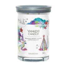 Yankee Candle Magical Bright Lights Kerze Rund Weiß 1 Stück.