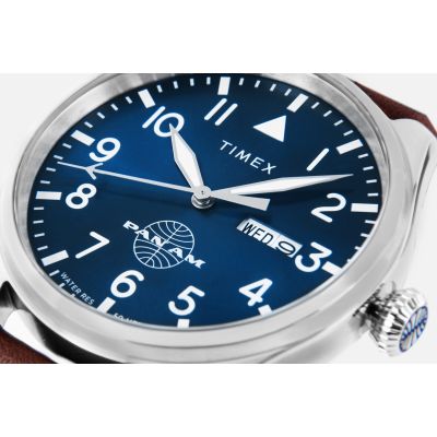 4. Herrenarmbanduhr TIMEX X PAN AM® Waterbury TWG030100 + BOX