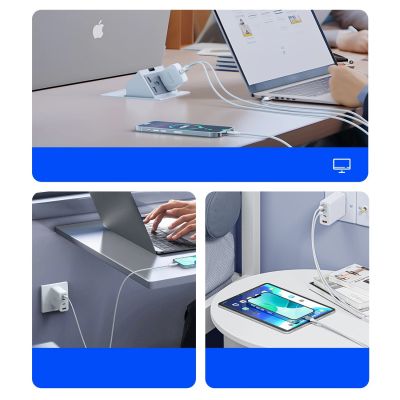 4. Orico CDX 60W 3A Power Delivery USB-C - USB-C 1m Kabel - Weiß