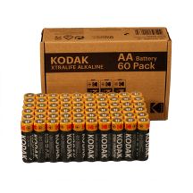 KODAK XTRALIFE ALKALINE BATTERIEN AA LR6 X 60 STÜCK.